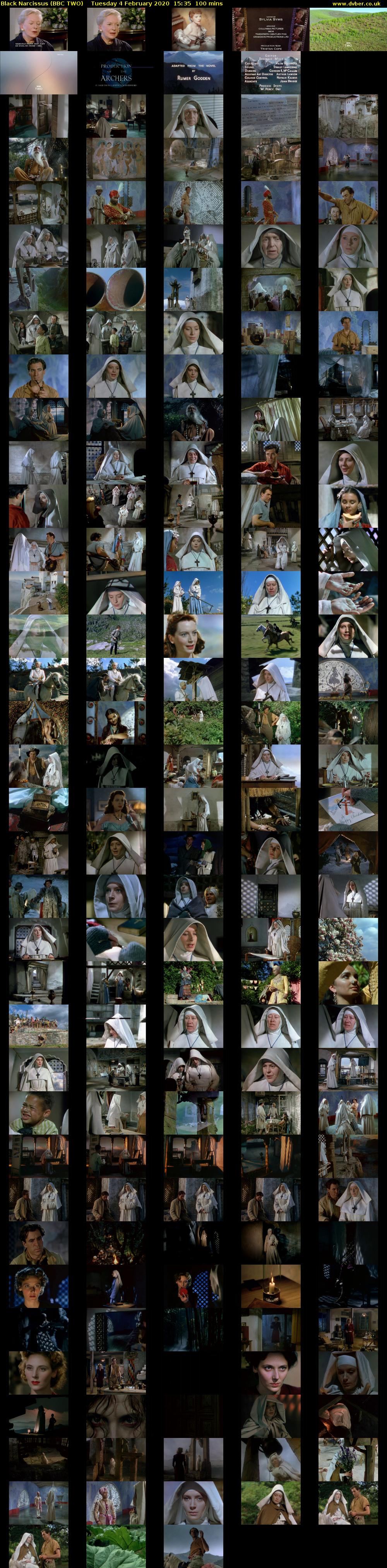 Black Narcissus (BBC TWO) Tuesday 4 February 2020 15:35 - 17:15