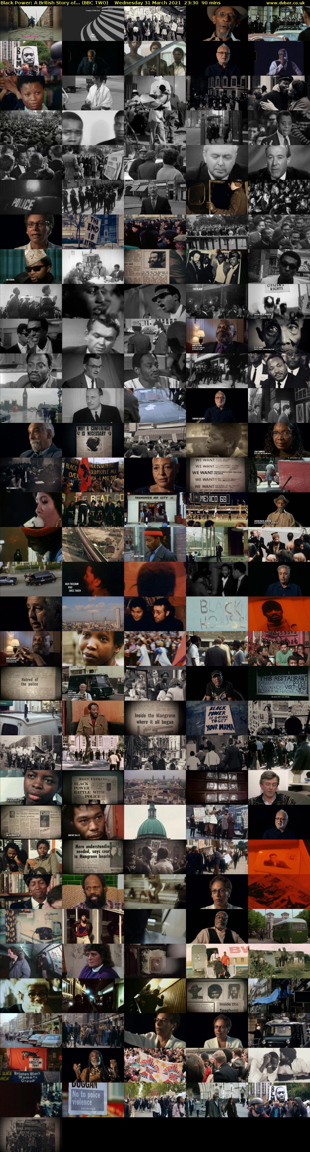Black Power: A British Story of... (BBC TWO) Wednesday 31 March 2021 23:30 - 01:00