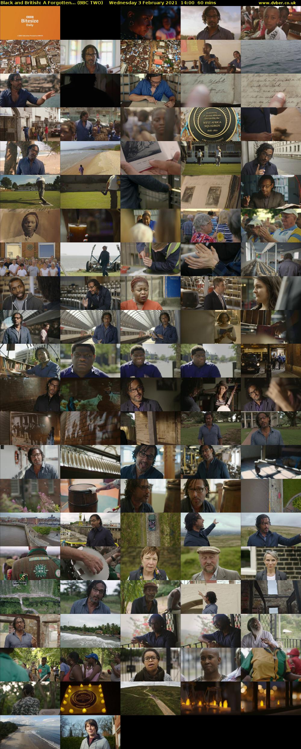 Black and British: A Forgotten... (BBC TWO) Wednesday 3 February 2021 14:00 - 15:00
