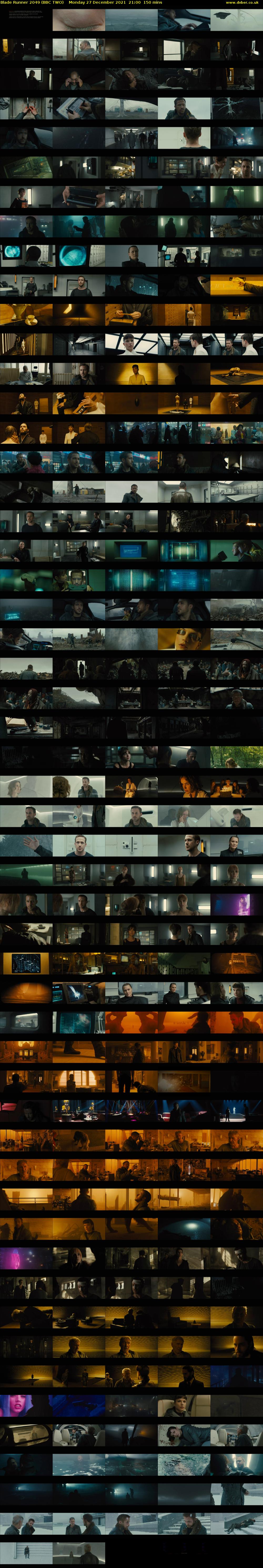 Blade Runner 2049 (BBC TWO) Monday 27 December 2021 21:00 - 23:30