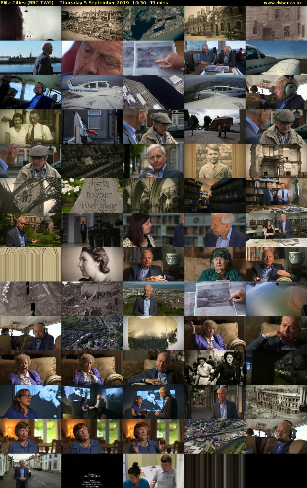 Blitz Cities (BBC TWO) Thursday 5 September 2019 14:30 - 15:15