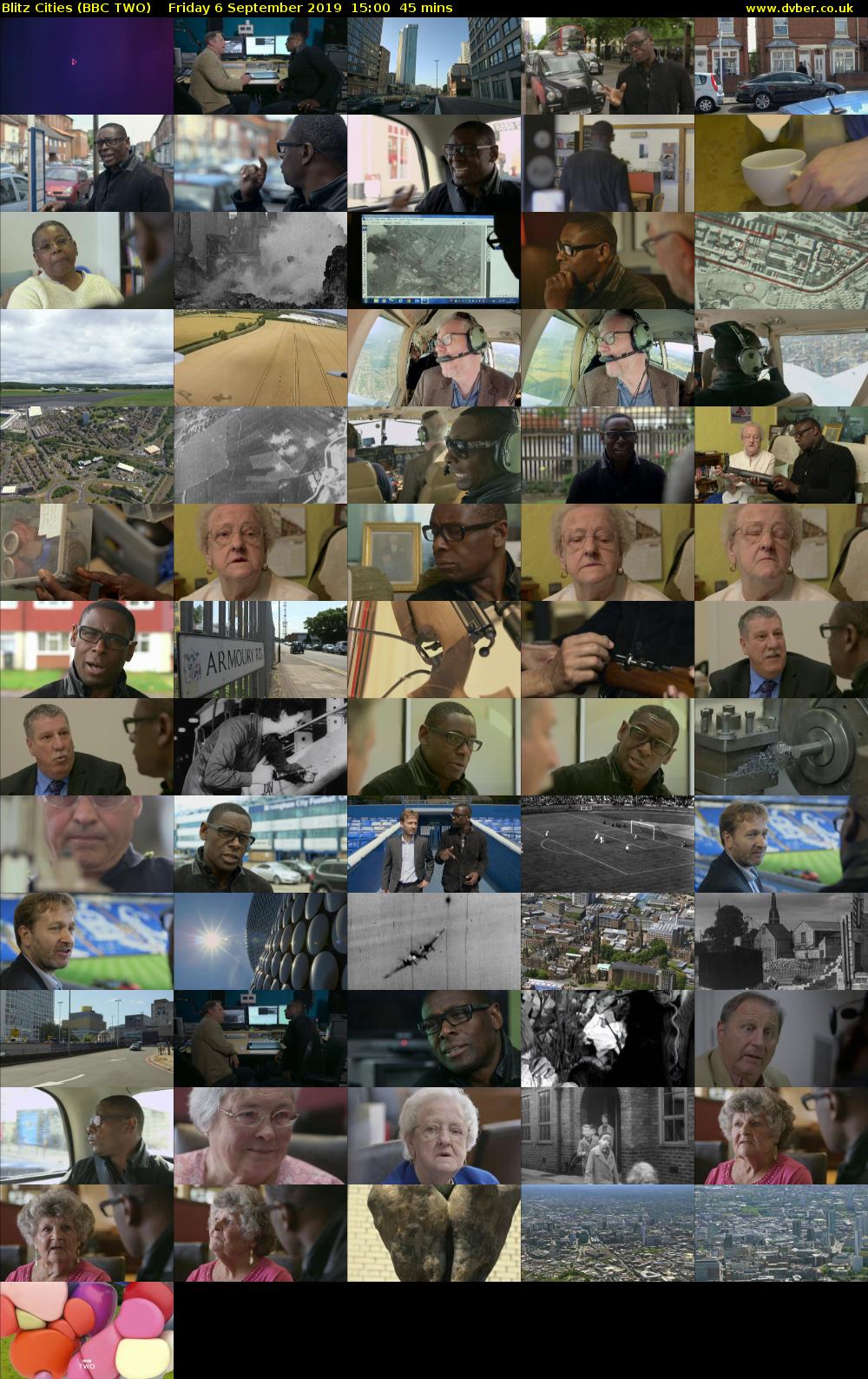 Blitz Cities (BBC TWO) Friday 6 September 2019 15:00 - 15:45