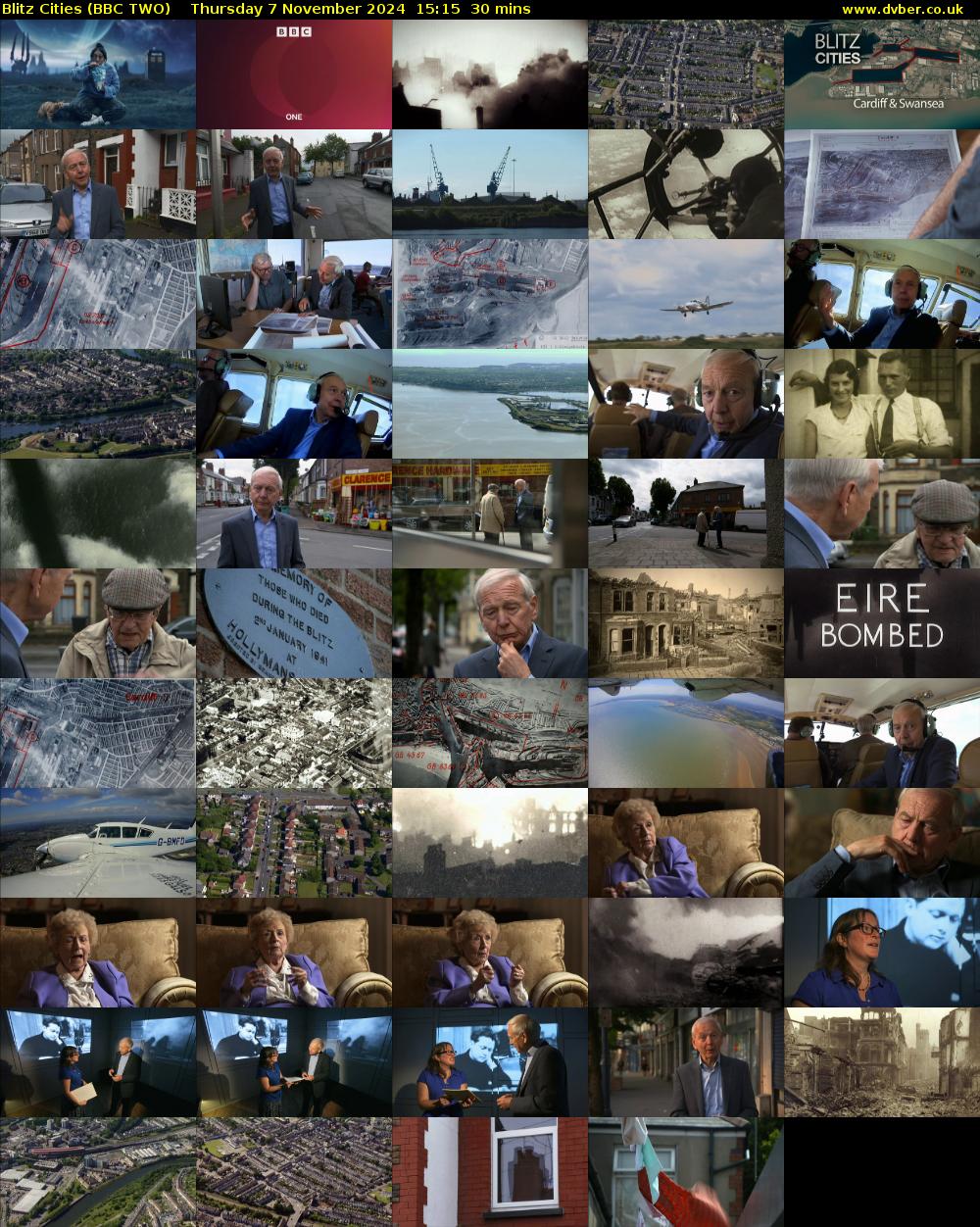 Blitz Cities (BBC TWO) Thursday 7 November 2024 15:15 - 15:45