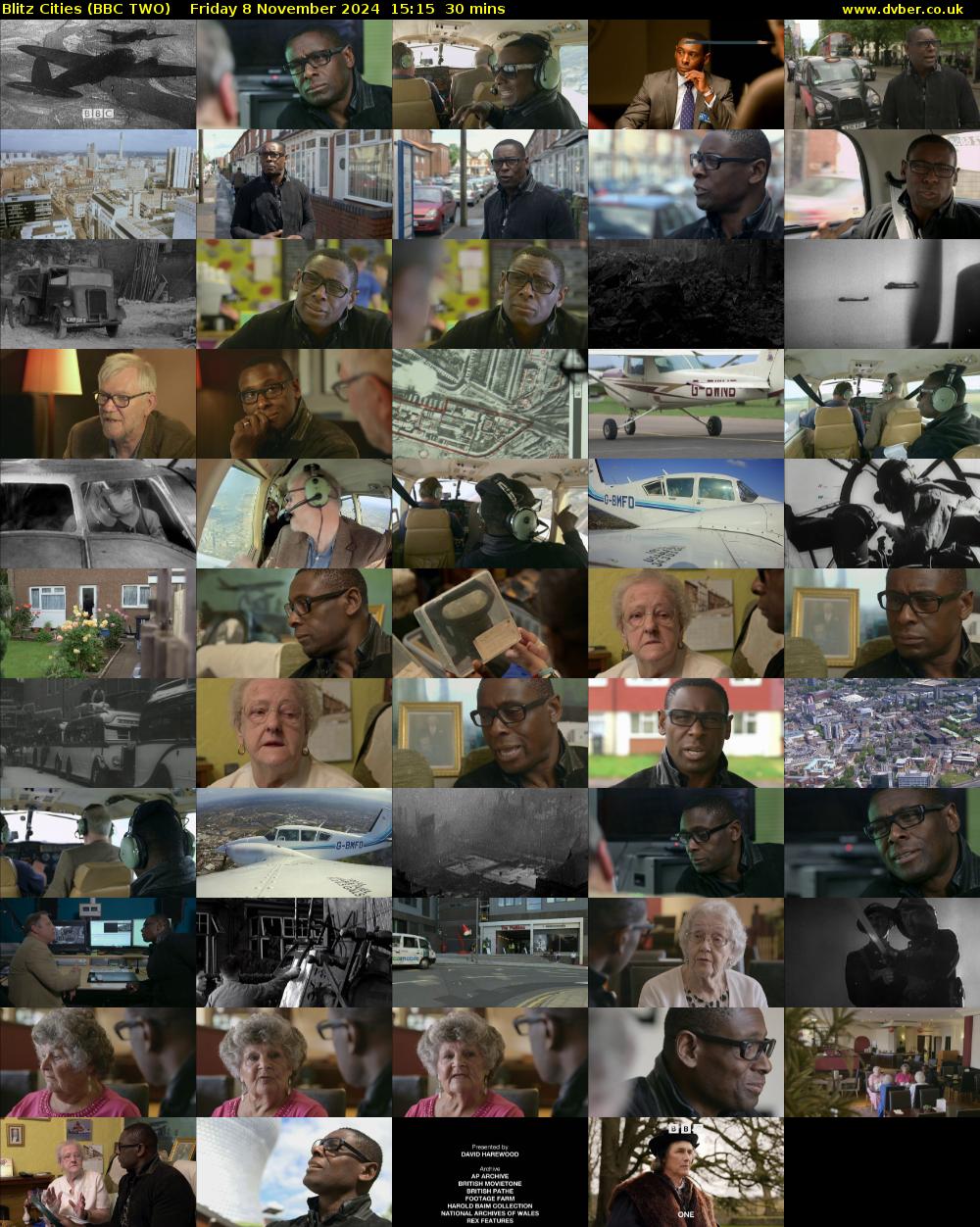 Blitz Cities (BBC TWO) Friday 8 November 2024 15:15 - 15:45