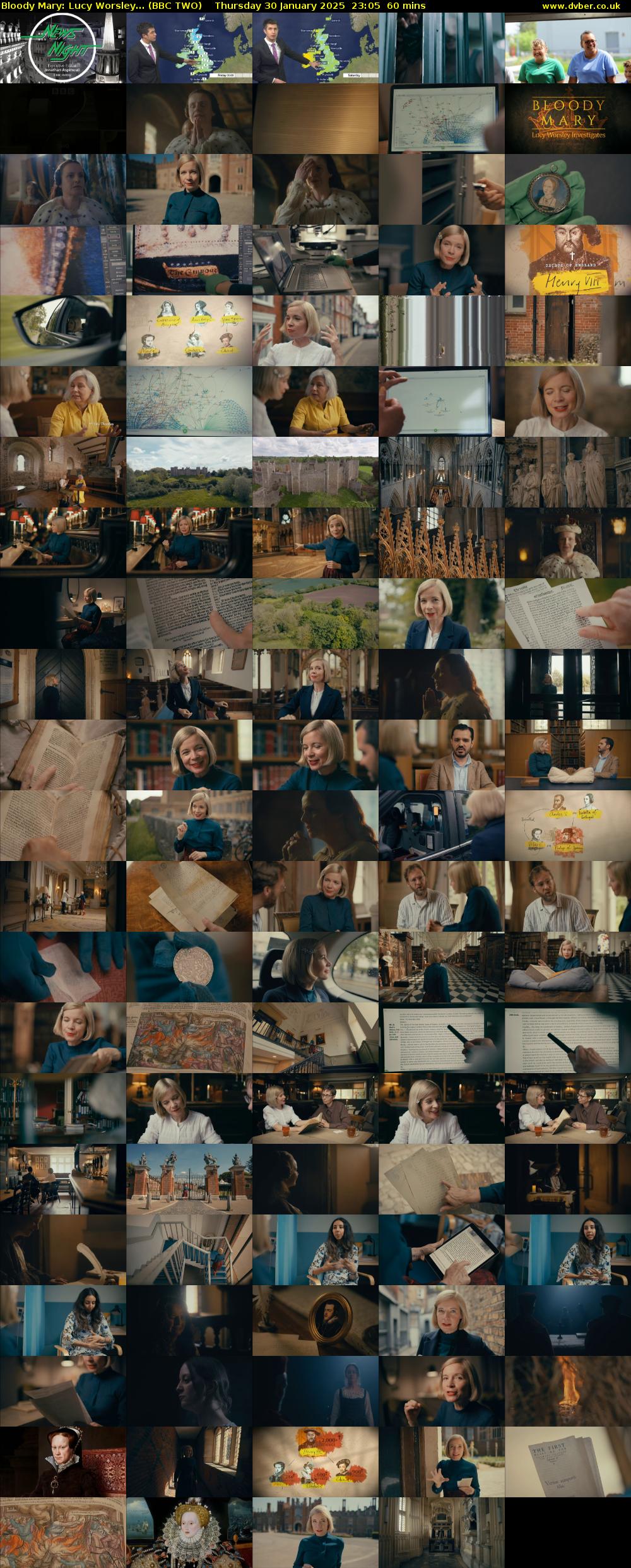 Bloody Mary: Lucy Worsley... (BBC TWO) Thursday 30 January 2025 23:05 - 00:05