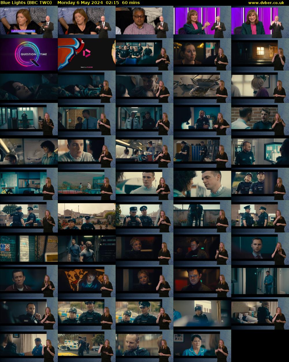 Blue Lights (BBC TWO) Monday 6 May 2024 02:15 - 03:15