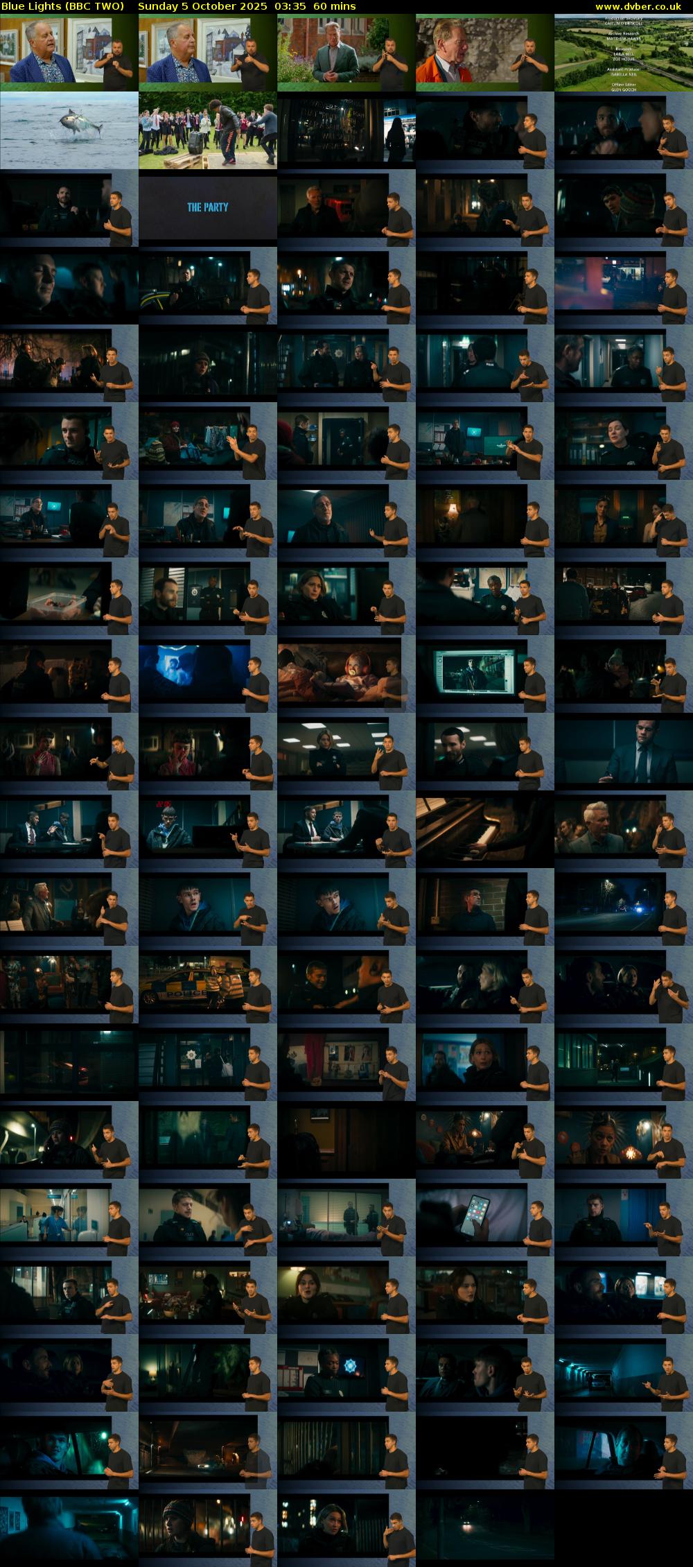 Blue Lights (BBC TWO) Sunday 5 October 2025 03:35 - 04:35