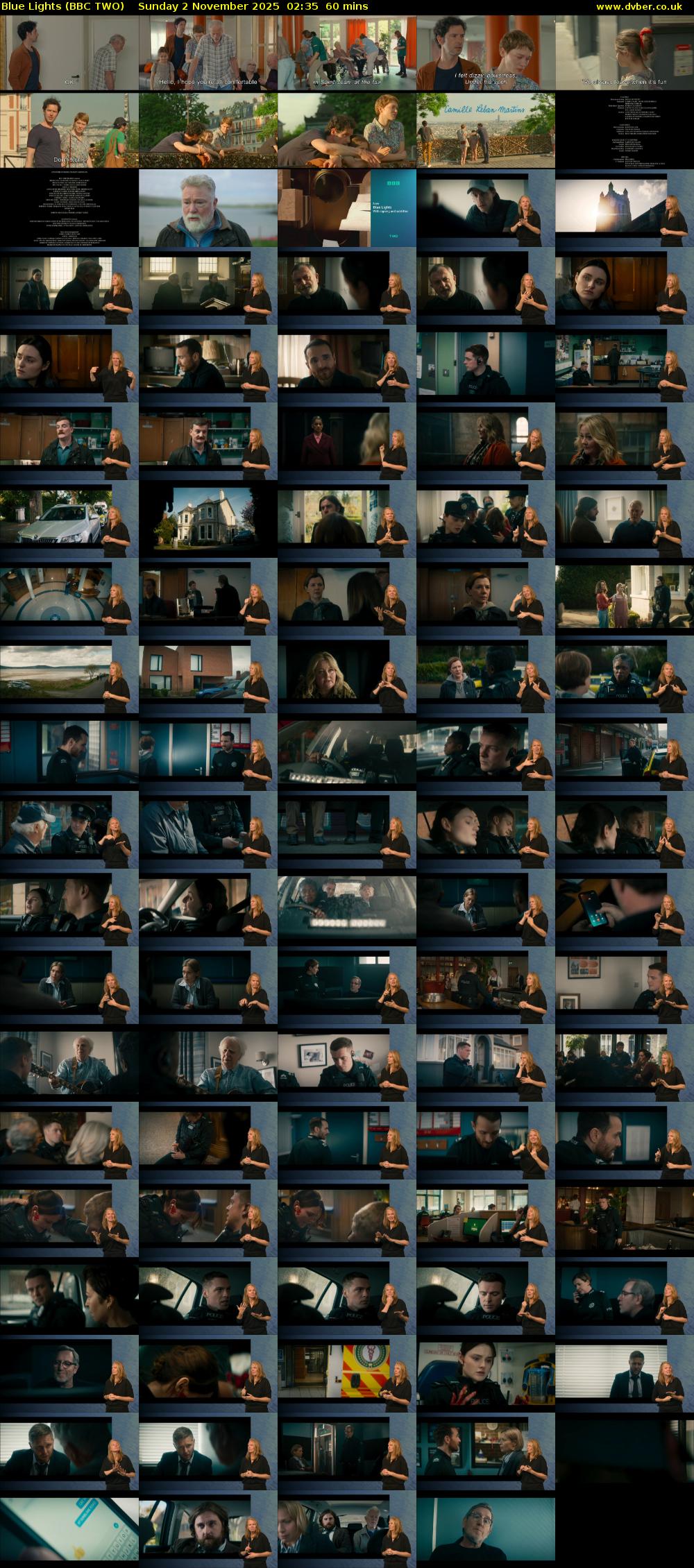 Blue Lights (BBC TWO) Sunday 2 November 2025 02:35 - 03:35