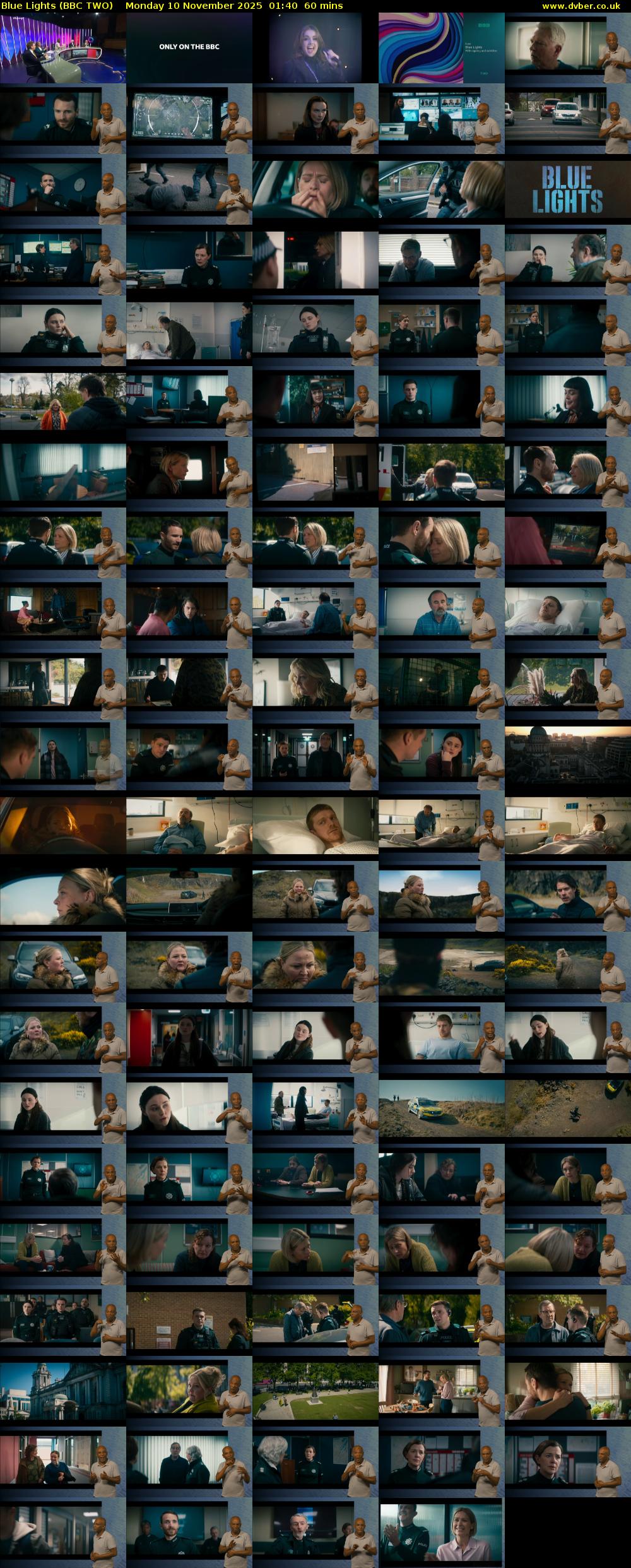 Blue Lights (BBC TWO) Monday 10 November 2025 01:40 - 02:40
