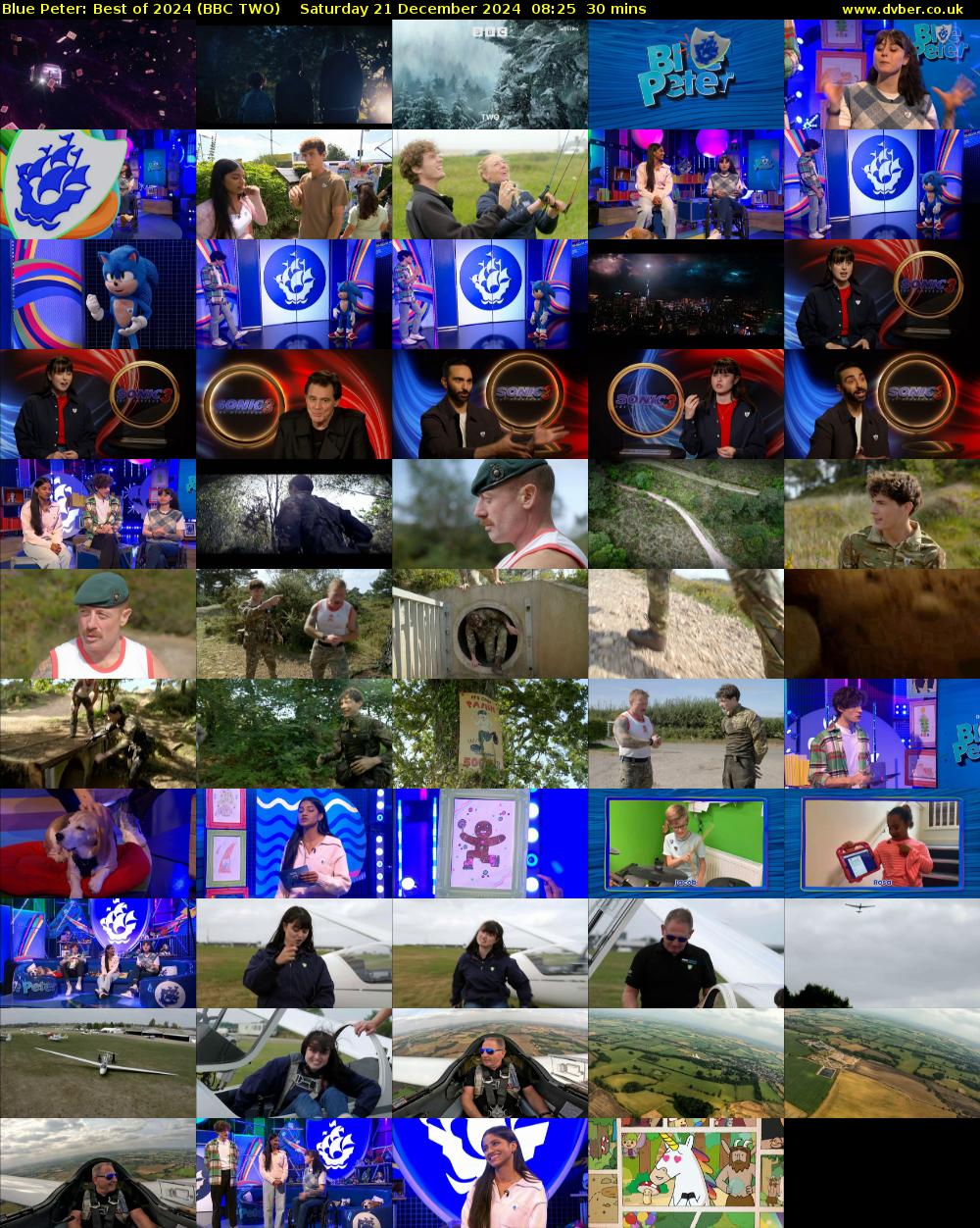 Blue Peter: Best of 2024 (BBC TWO) Saturday 21 December 2024 08:25 - 08:55