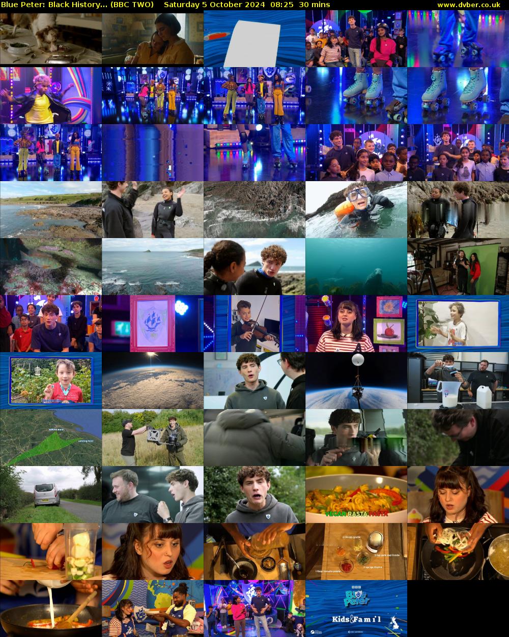 Blue Peter: Black History... (BBC TWO) Saturday 5 October 2024 08:25 - 08:55