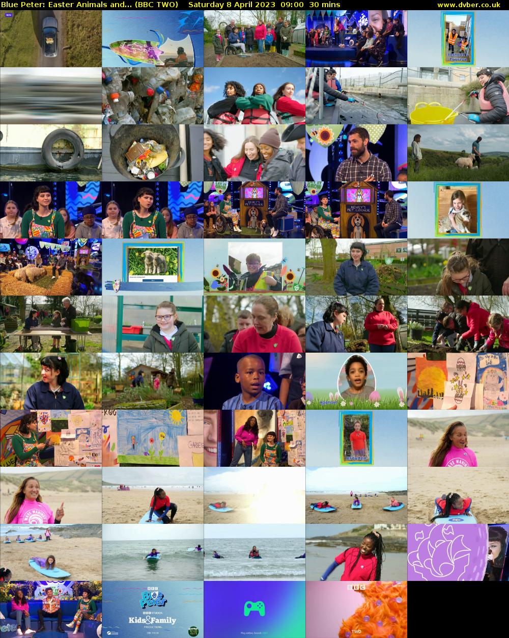 Blue Peter: Easter Animals and... (BBC TWO) Saturday 8 April 2023 09:00 - 09:30