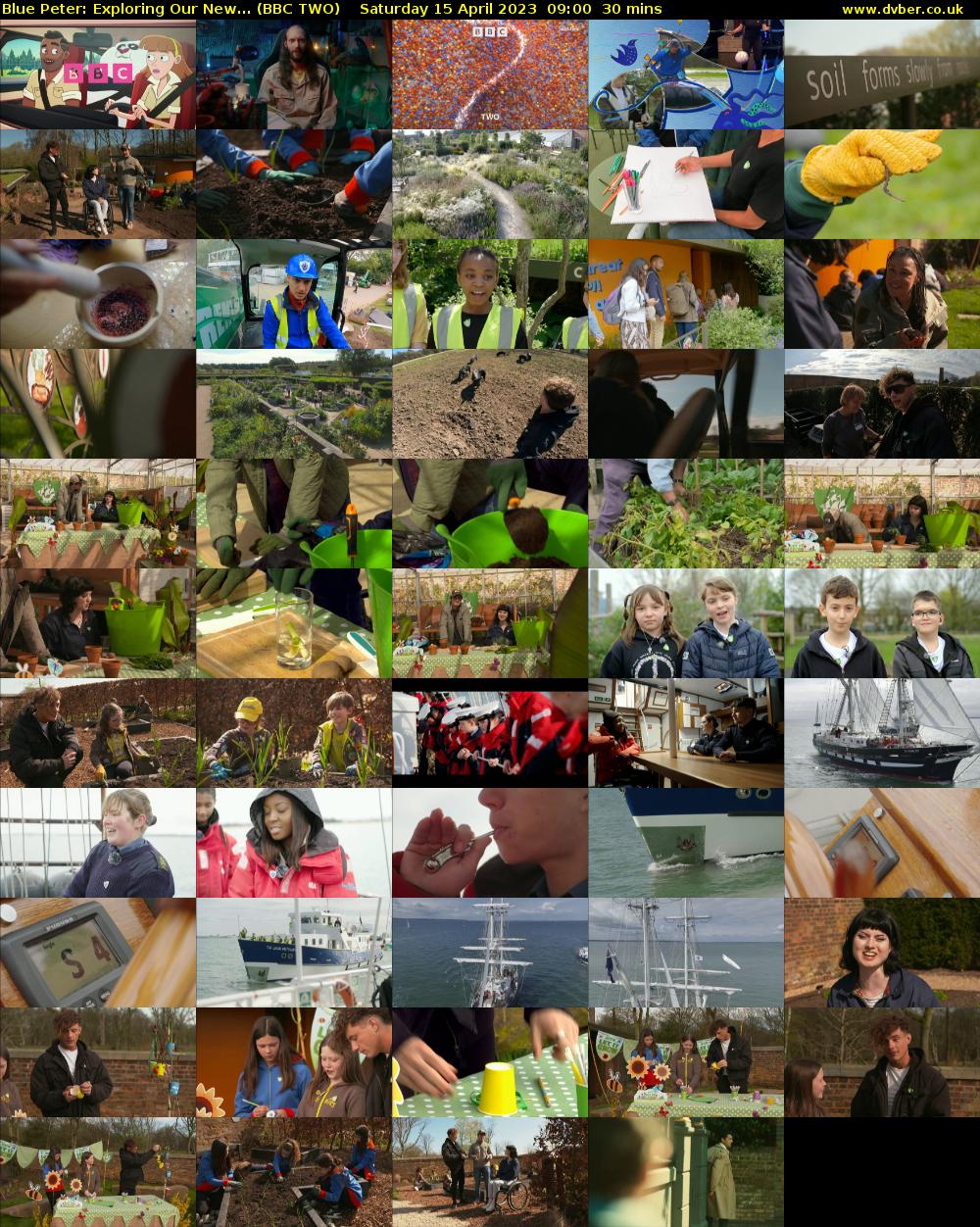 Blue Peter: Exploring Our New... (BBC TWO) Saturday 15 April 2023 09:00 - 09:30