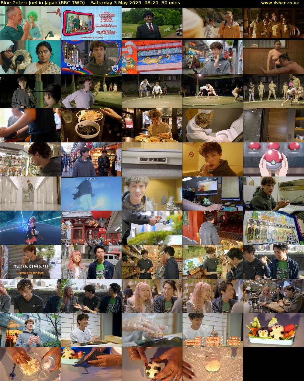 Blue Peter: Joel in Japan (BBC TWO) Saturday 3 May 2025 08:20 - 08:50