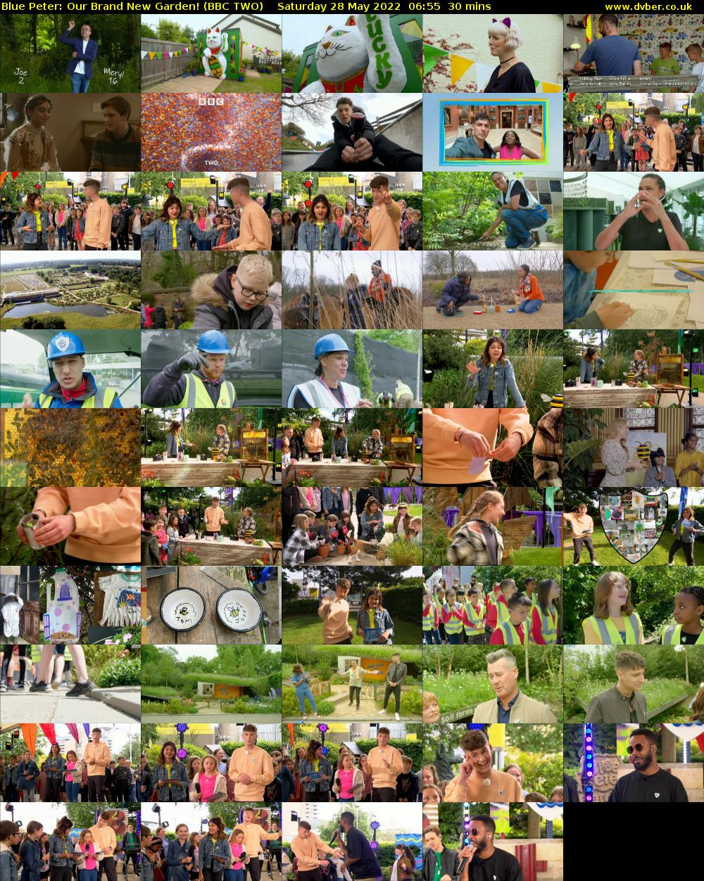 Blue Peter: Our Brand New Garden! (BBC TWO) Saturday 28 May 2022 06:55 - 07:25