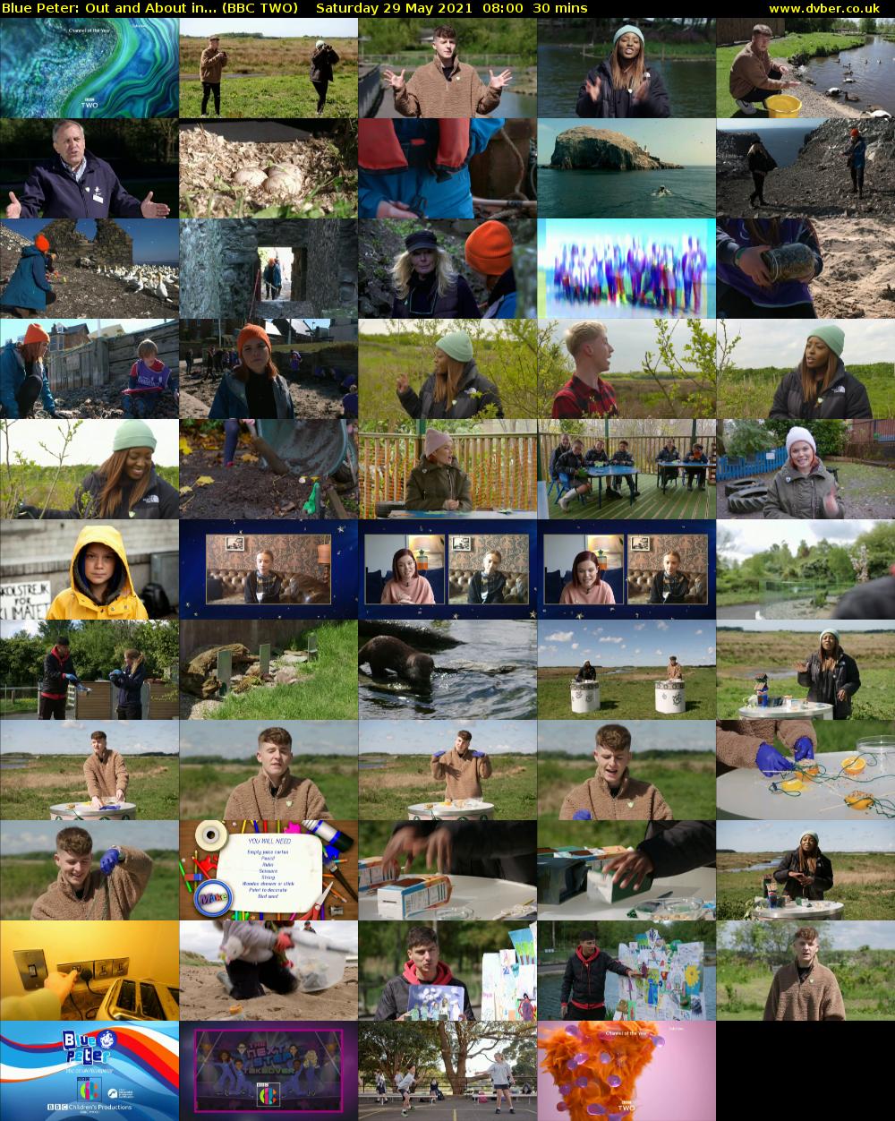 Blue Peter: Out and About in... (BBC TWO) Saturday 29 May 2021 08:00 - 08:30