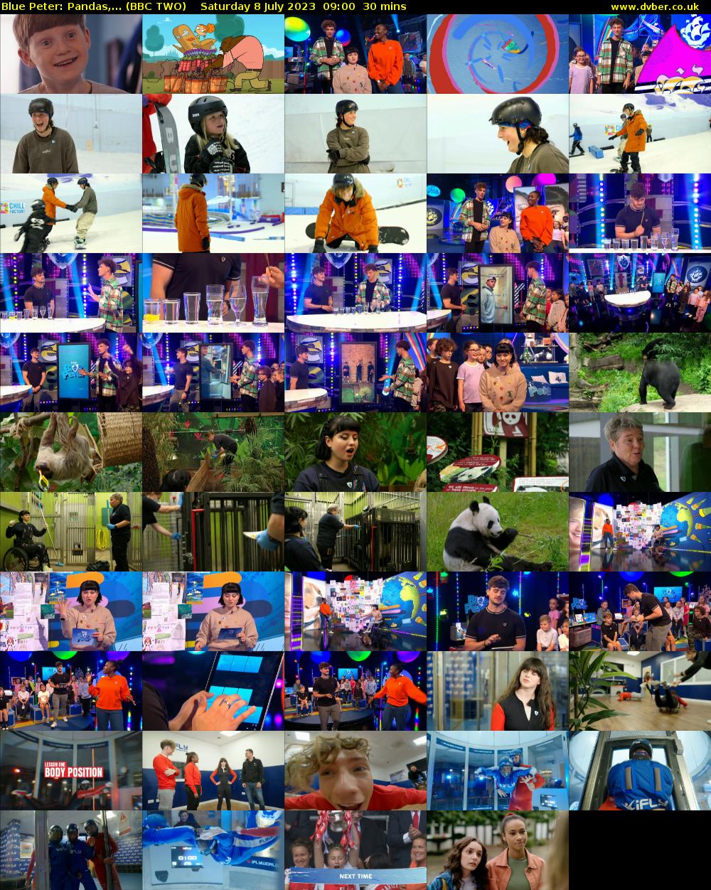 Blue Peter: Pandas,... (BBC TWO) Saturday 8 July 2023 09:00 - 09:30