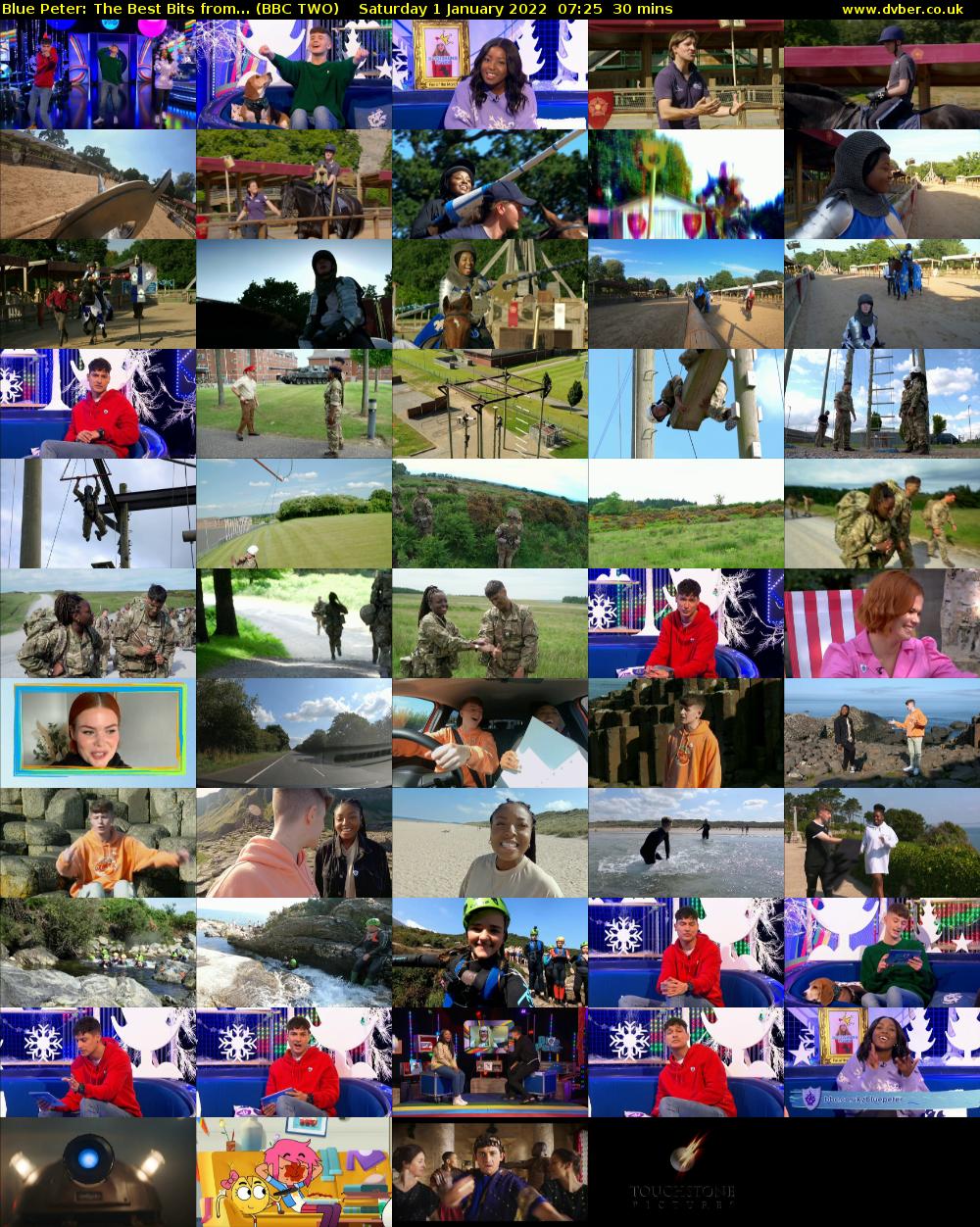 Blue Peter: The Best Bits from... (BBC TWO) Saturday 1 January 2022 07:25 - 07:55