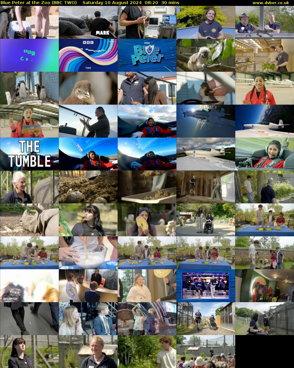 Blue Peter at the Zoo (BBC TWO) Saturday 10 August 2024 08:20 - 08:50
