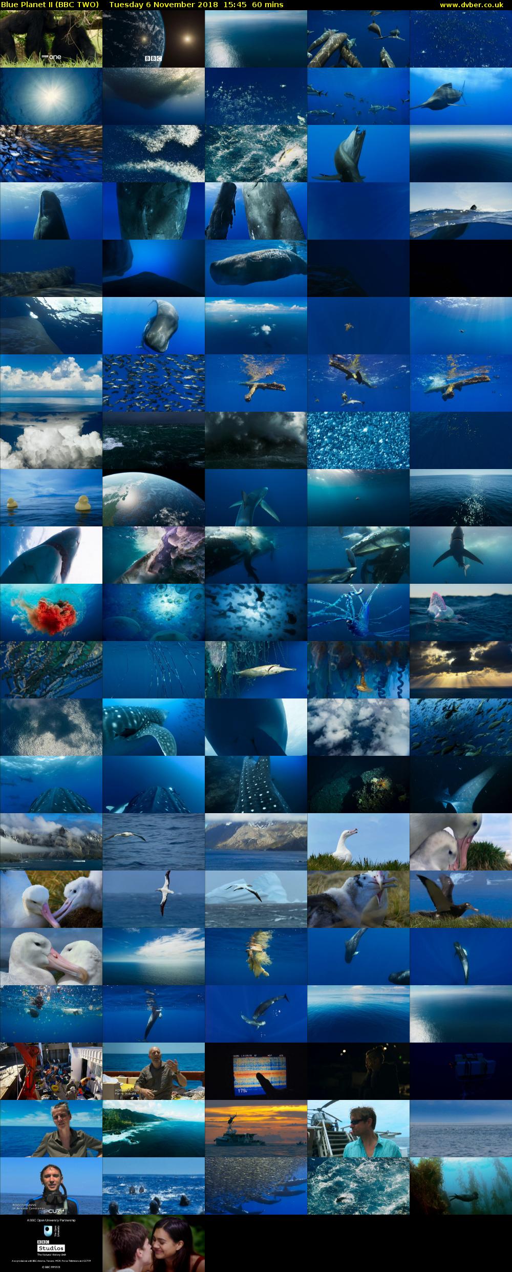 Blue Planet II (BBC TWO) Tuesday 6 November 2018 15:45 - 16:45