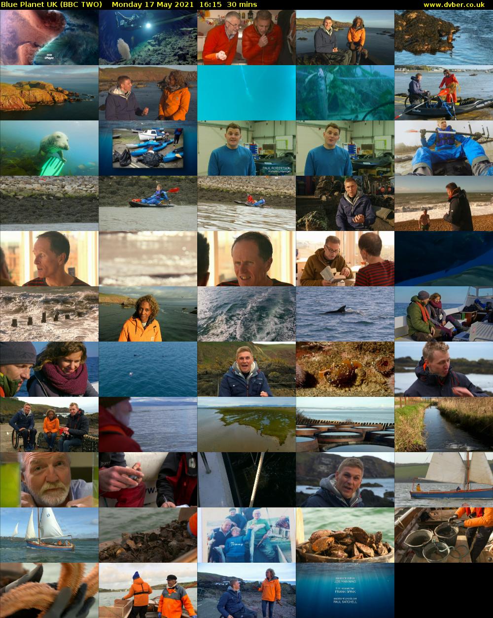 Blue Planet UK (BBC TWO) Monday 17 May 2021 16:15 - 16:45