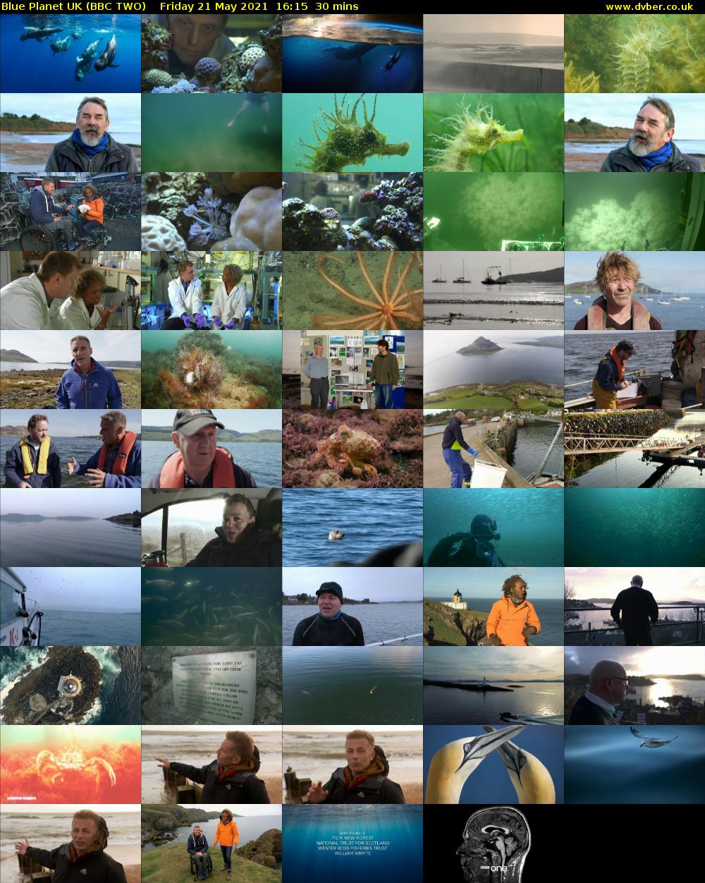 Blue Planet UK (BBC TWO) Friday 21 May 2021 16:15 - 16:45