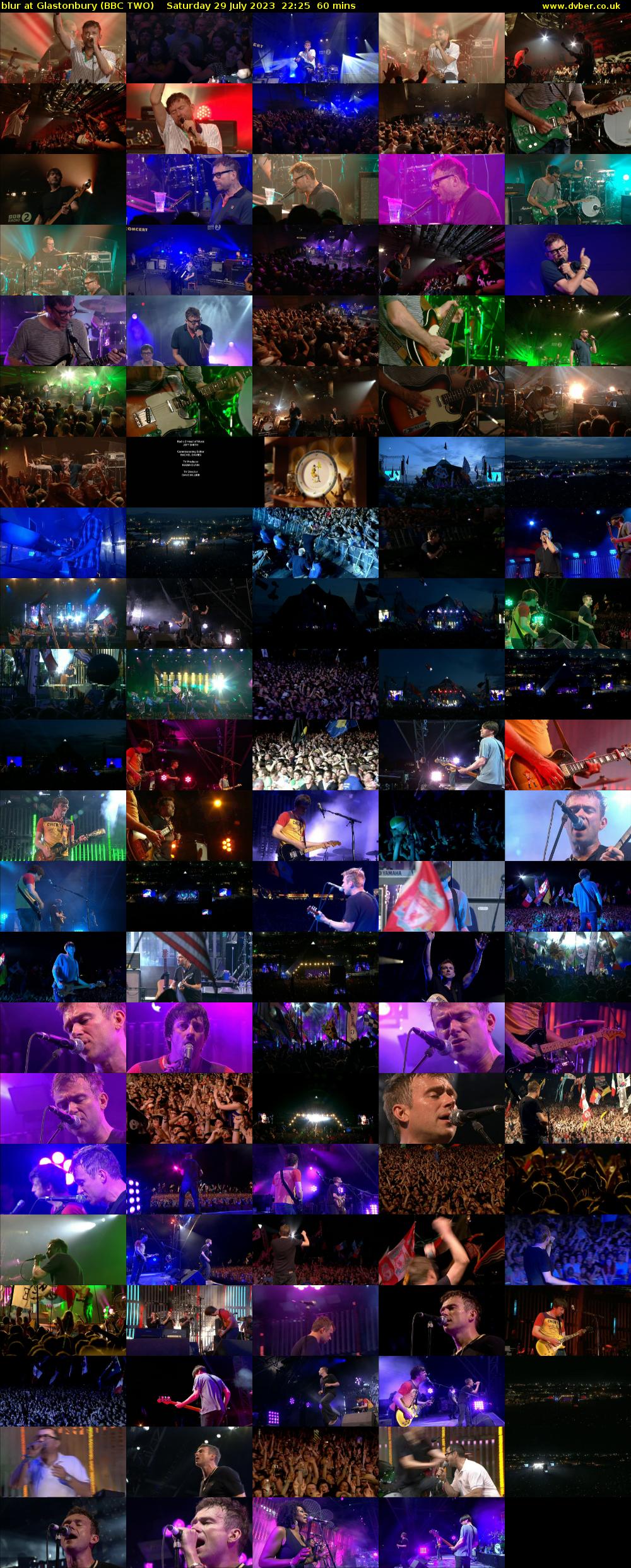 Blur at Glastonbury (BBC TWO) Saturday 29 July 2023 22:25 - 23:25