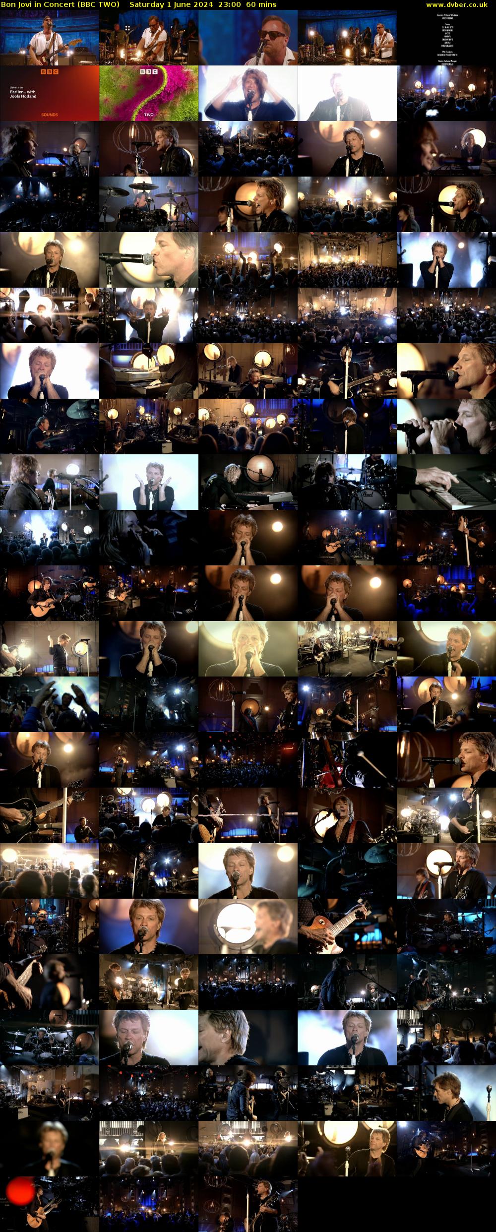 Bon Jovi in Concert (BBC TWO) Saturday 1 June 2024 23:00 - 00:00