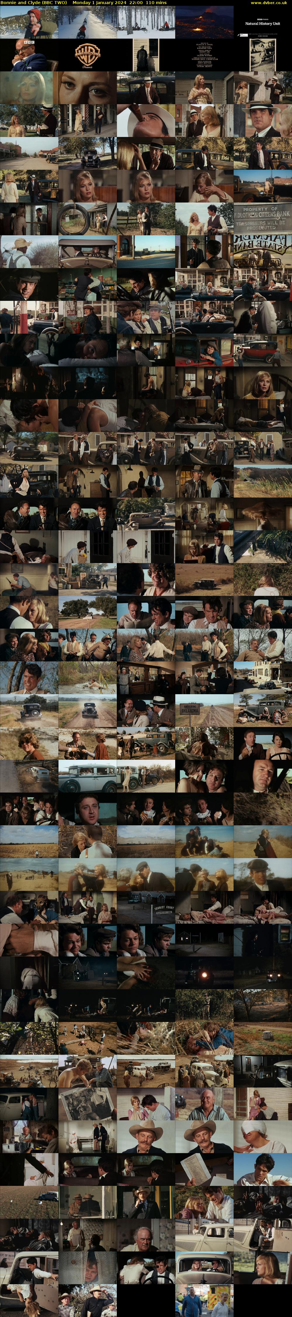Bonnie and Clyde (BBC TWO) Monday 1 January 2024 22:00 - 23:50