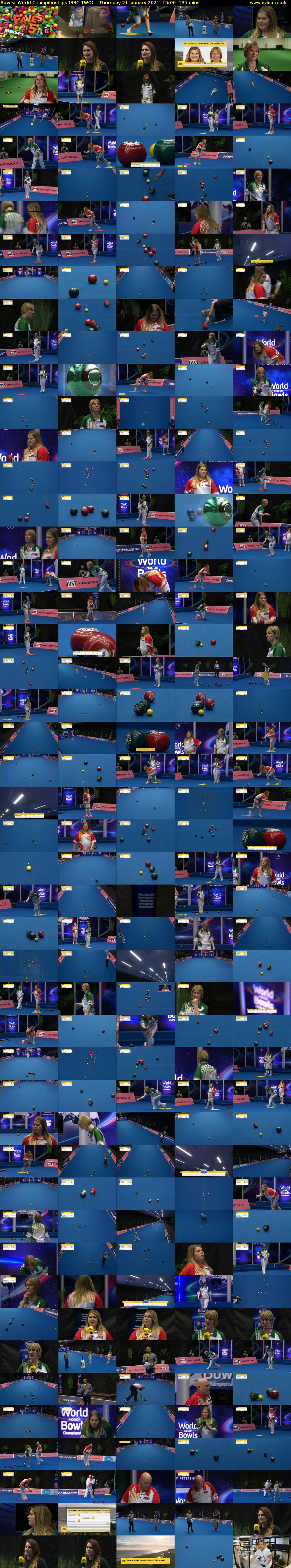 Bowls: World Championships (BBC TWO) Thursday 21 January 2021 15:00 - 17:15