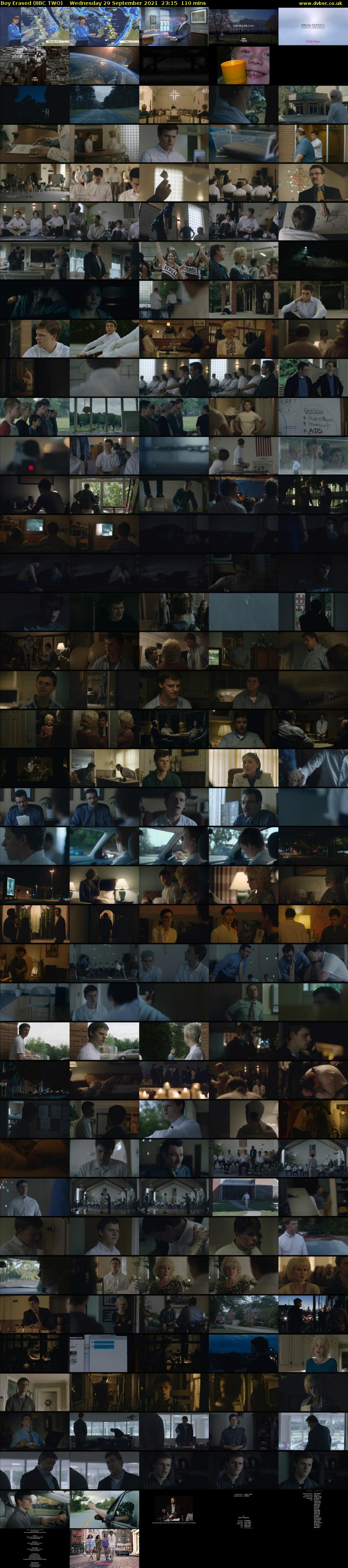 Boy Erased (BBC TWO) Wednesday 29 September 2021 23:15 - 01:05