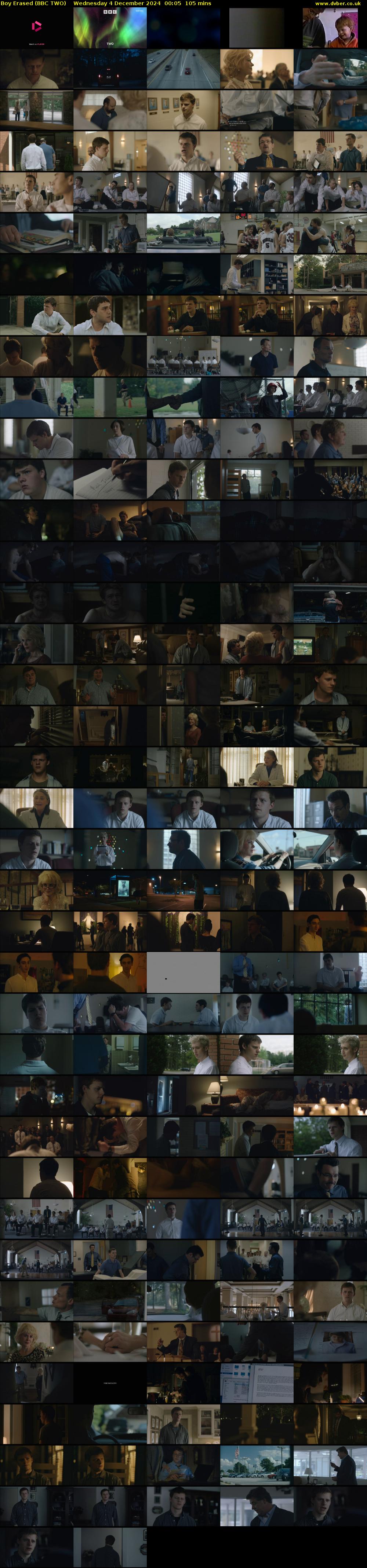 Boy Erased (BBC TWO) Wednesday 4 December 2024 00:05 - 01:50