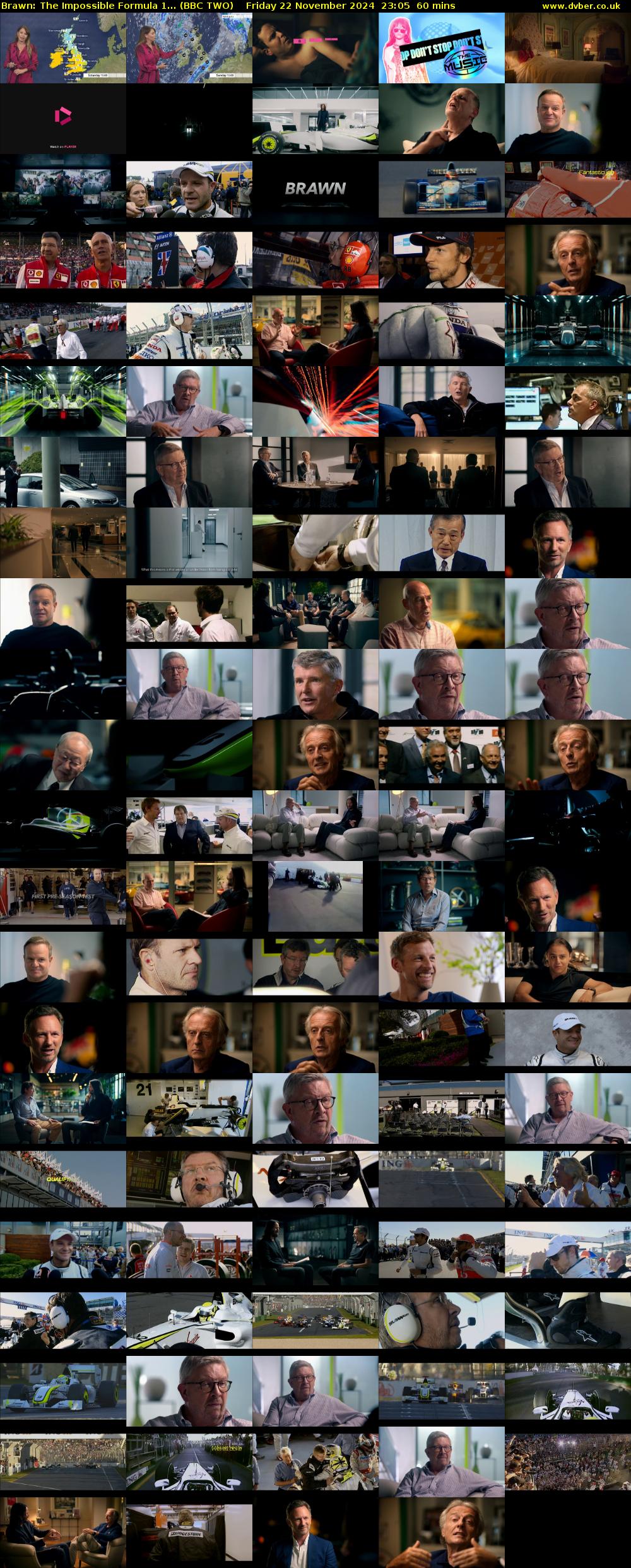 Brawn: The Impossible Formula 1... (BBC TWO) Friday 22 November 2024 23:05 - 00:05