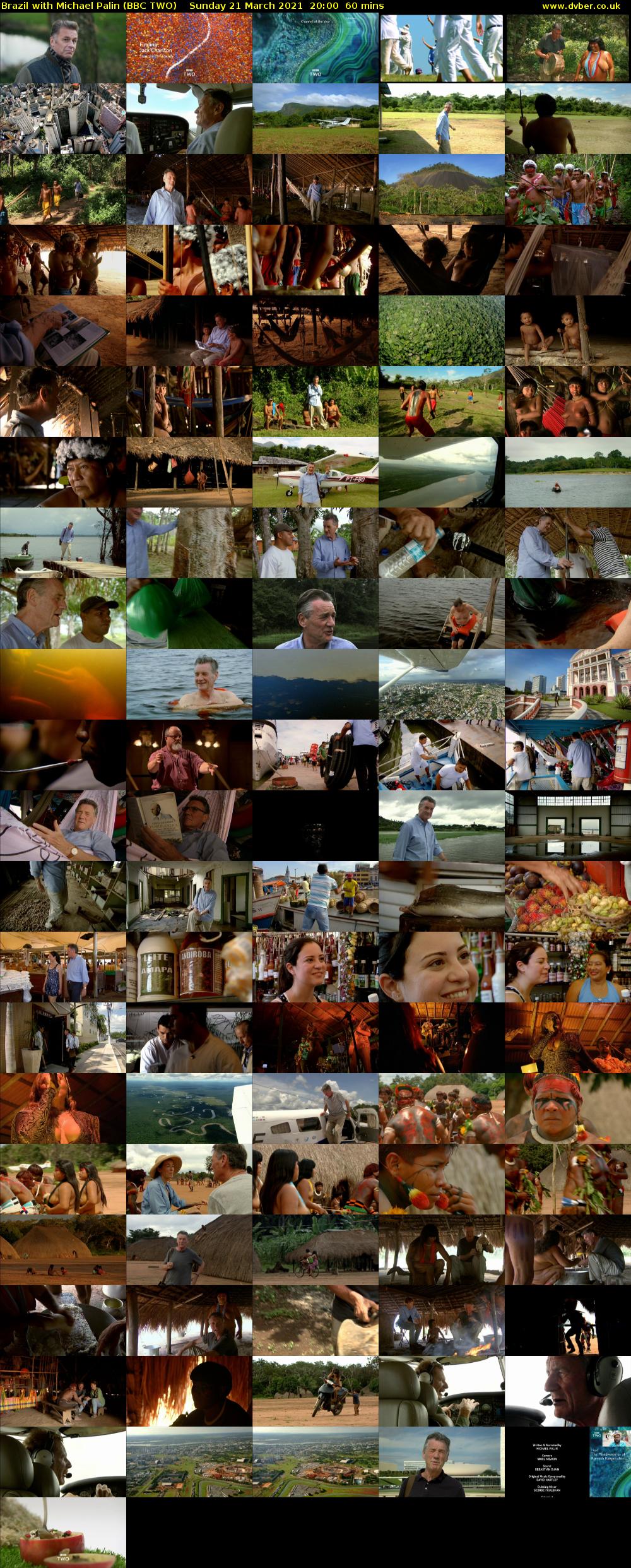 Brazil with Michael Palin (BBC TWO) Sunday 21 March 2021 20:00 - 21:00