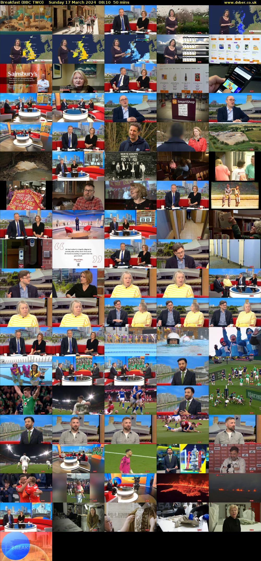 Breakfast (BBC TWO) Sunday 17 March 2024 08:10 - 09:00