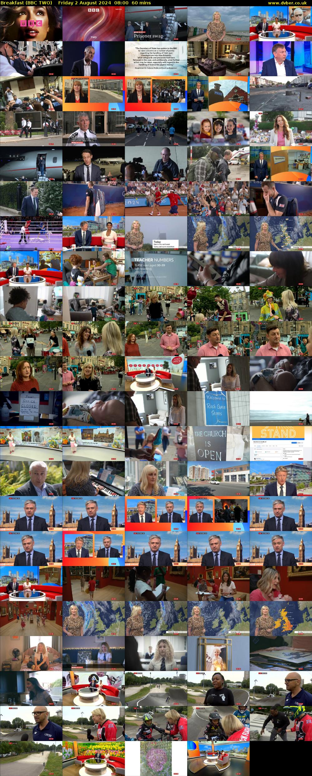 Breakfast (BBC TWO) Friday 2 August 2024 08:00 - 09:00