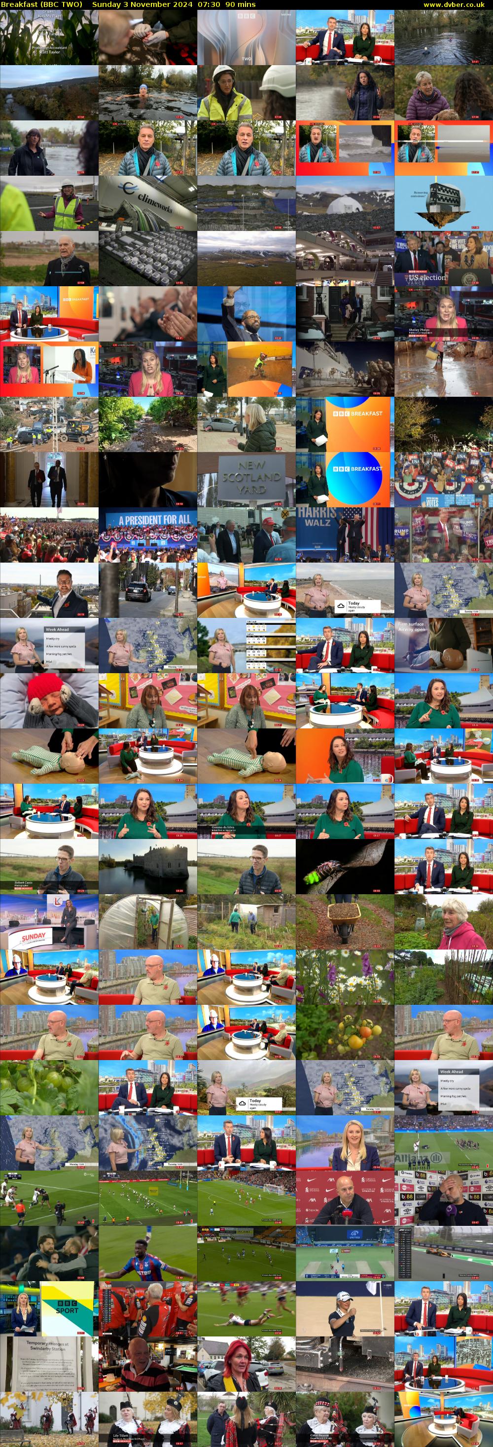 Breakfast (BBC TWO) Sunday 3 November 2024 07:30 - 09:00