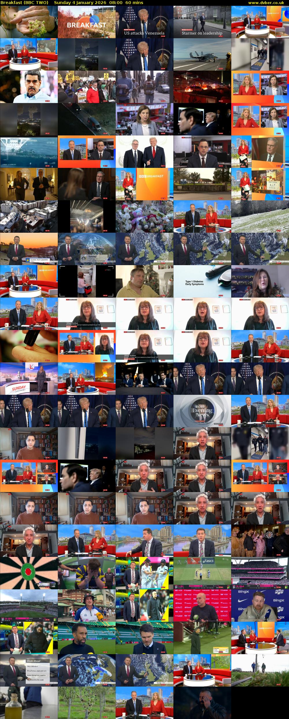 Breakfast (BBC TWO) Sunday 4 January 2026 08:00 - 09:00