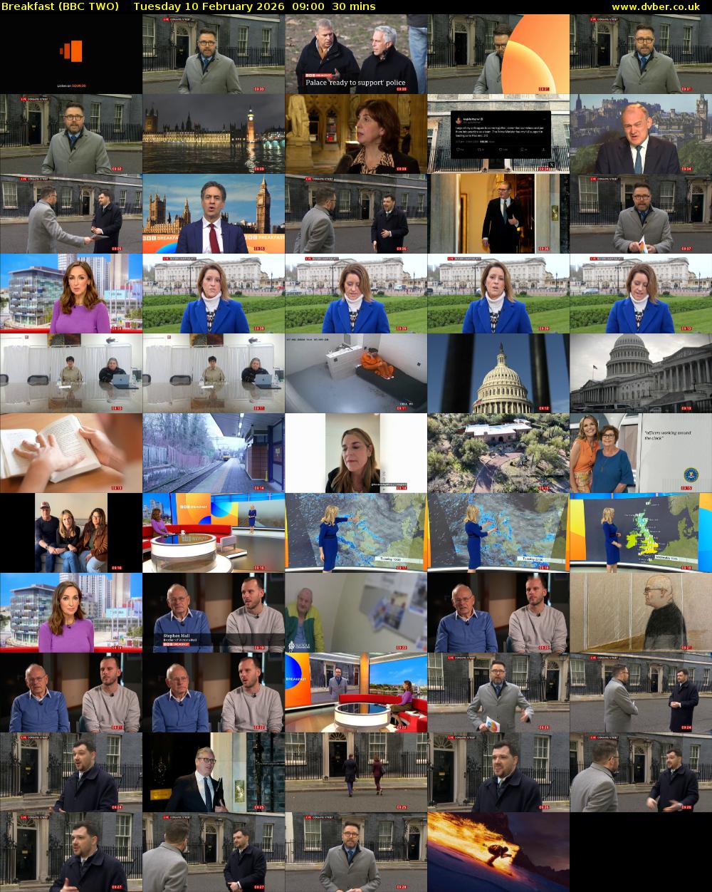 Breakfast (BBC TWO) Tuesday 10 February 2026 09:00 - 09:30