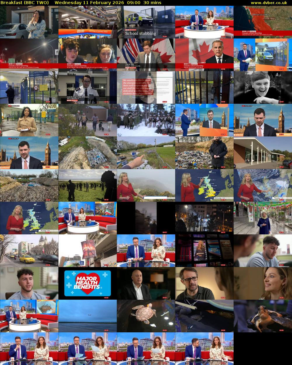 Breakfast (BBC TWO) Wednesday 11 February 2026 09:00 - 09:30