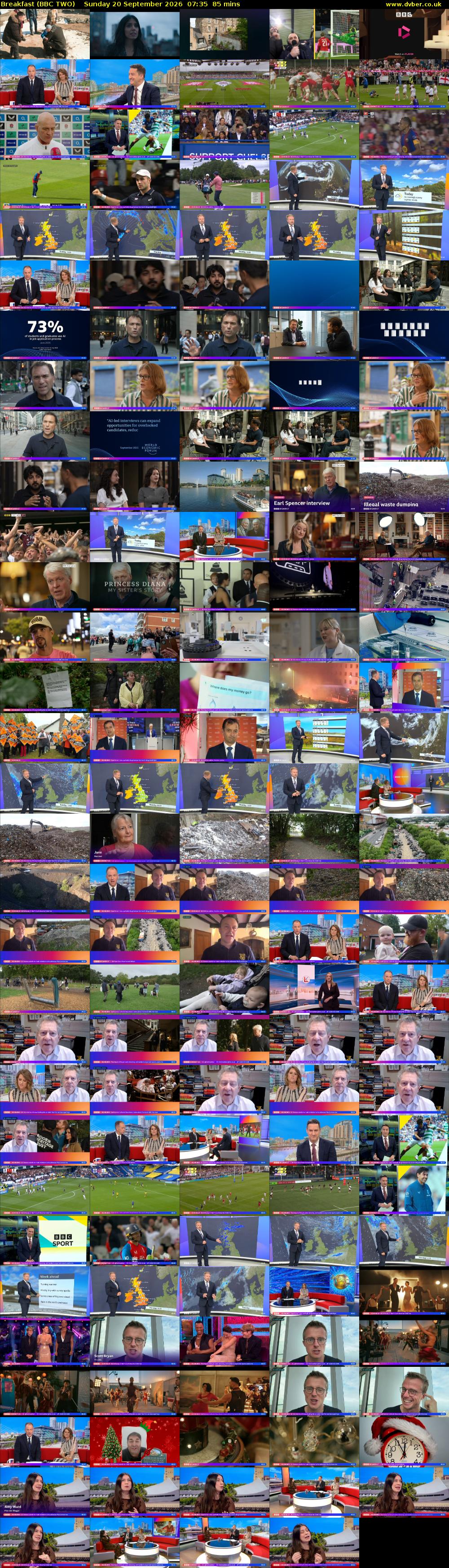 Breakfast (BBC TWO) Sunday 20 September 2026 07:35 - 09:00