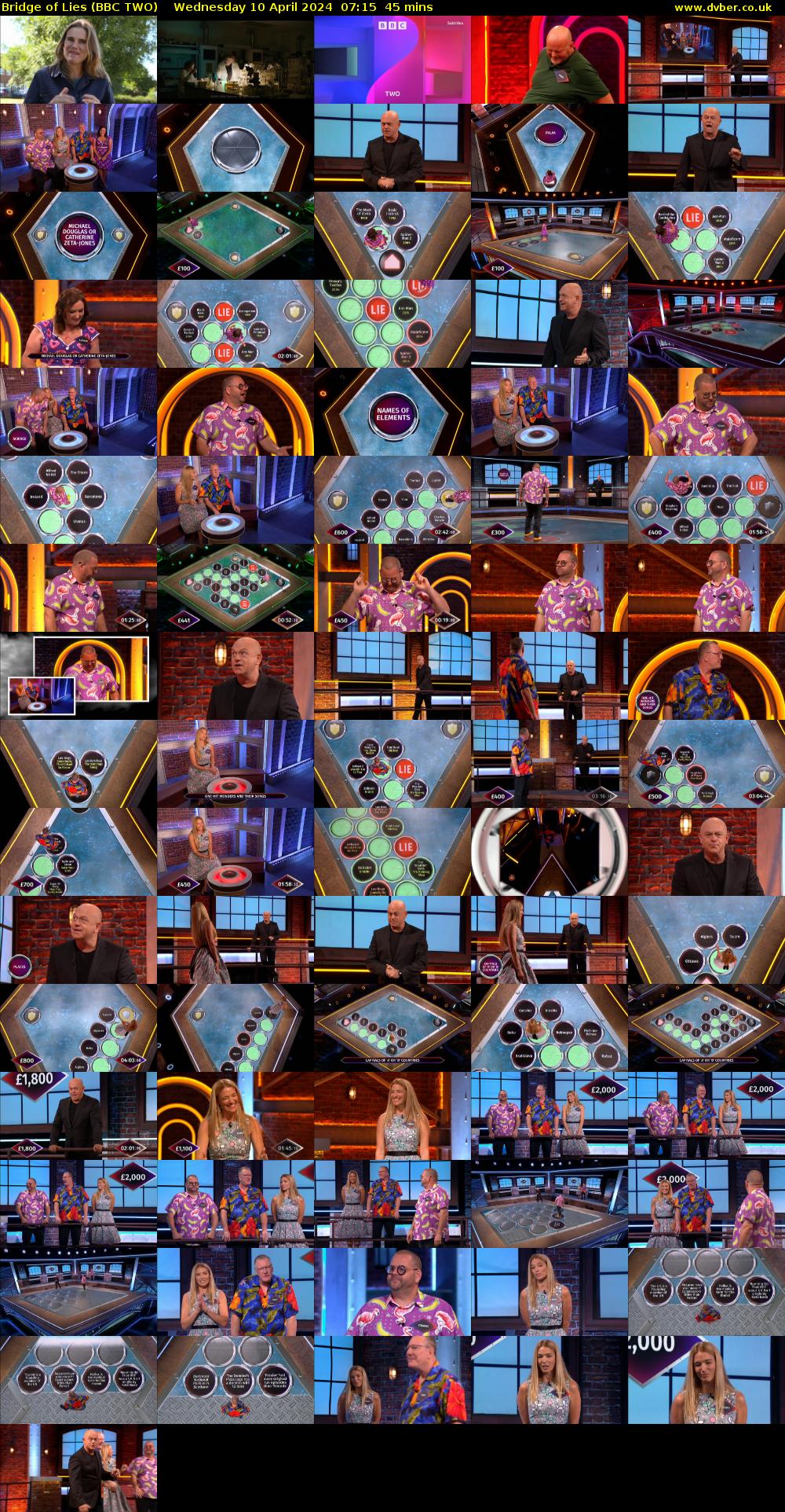 Bridge of Lies (BBC TWO) Wednesday 10 April 2024 07:15 - 08:00