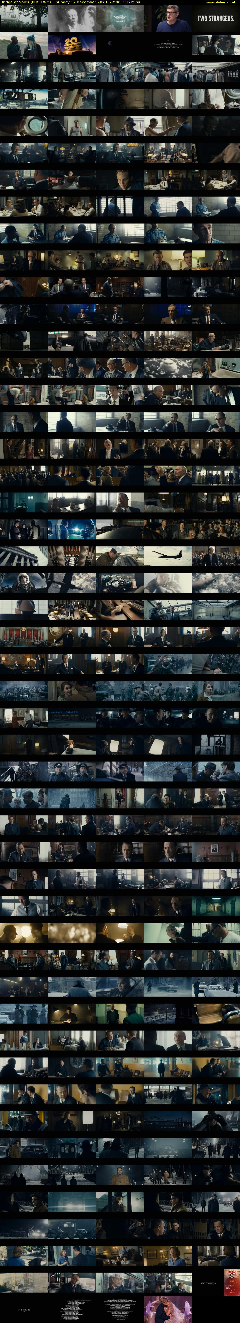 Bridge of Spies (BBC TWO) Sunday 17 December 2023 22:00 - 00:15