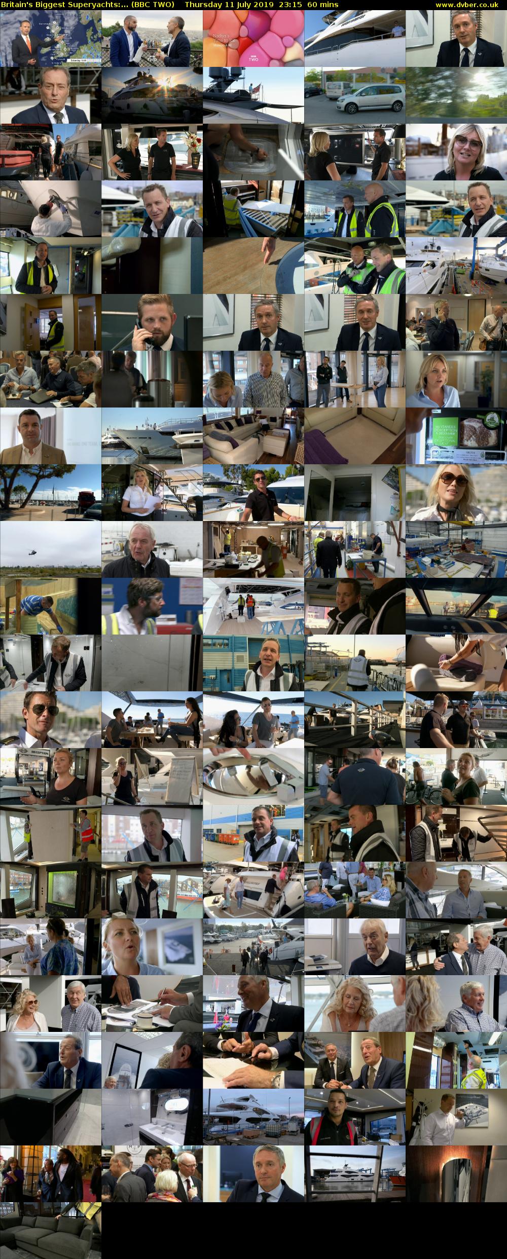 Britain's Biggest Superyachts:... (BBC TWO) Thursday 11 July 2019 23:15 - 00:15