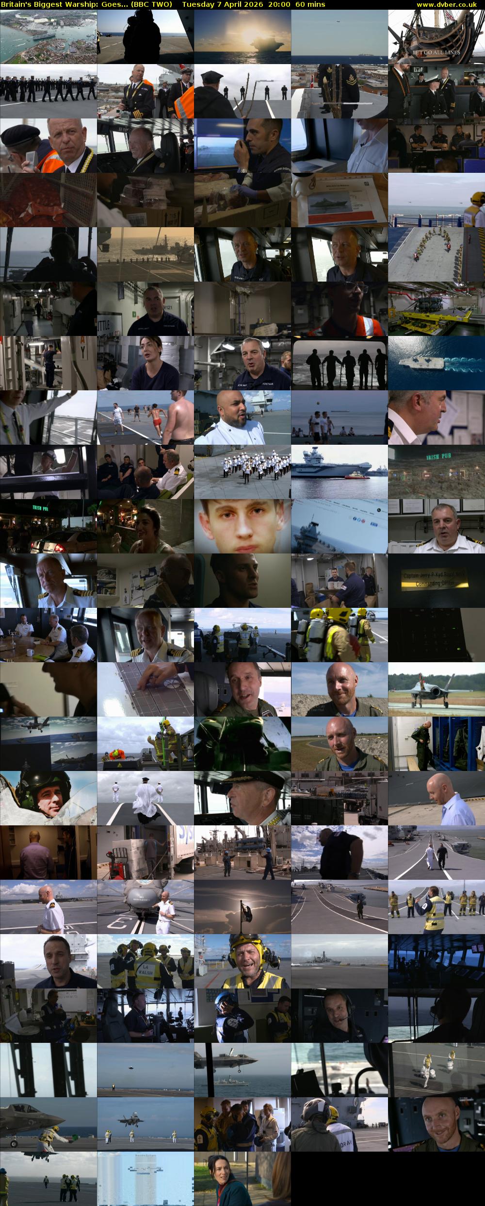 Britain's Biggest Warship: Goes... (BBC TWO) Tuesday 7 April 2026 20:00 - 21:00