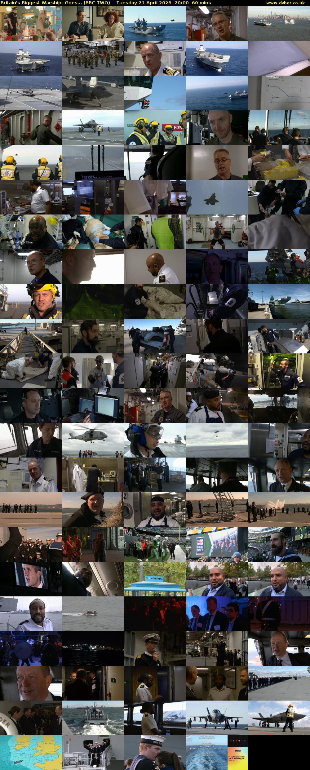 Britain's Biggest Warship: Goes... (BBC TWO) Tuesday 21 April 2026 20:00 - 21:00