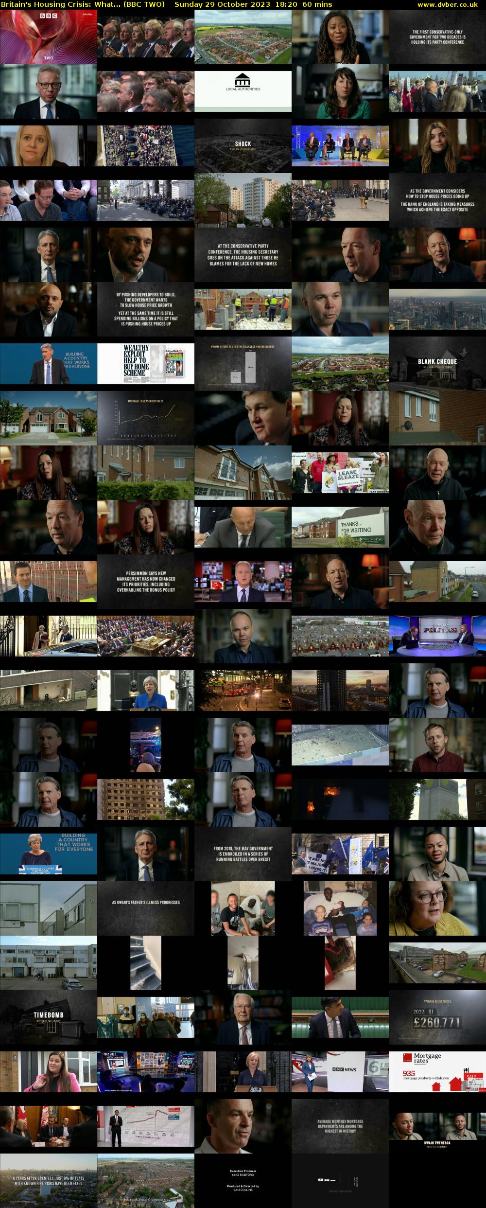 Britain's Housing Crisis: What... (BBC TWO) Sunday 29 October 2023 18:20 - 19:20