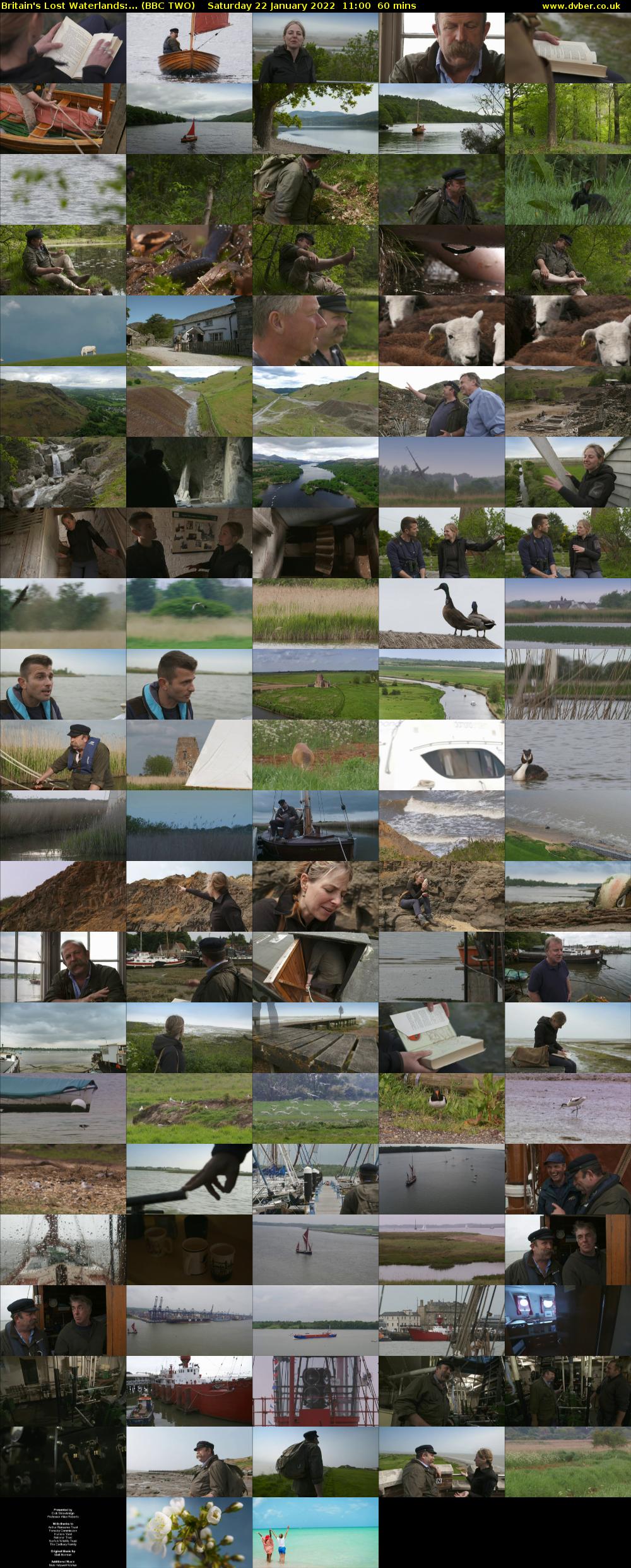 Britain's Lost Waterlands:... (BBC TWO) Saturday 22 January 2022 11:00 - 12:00