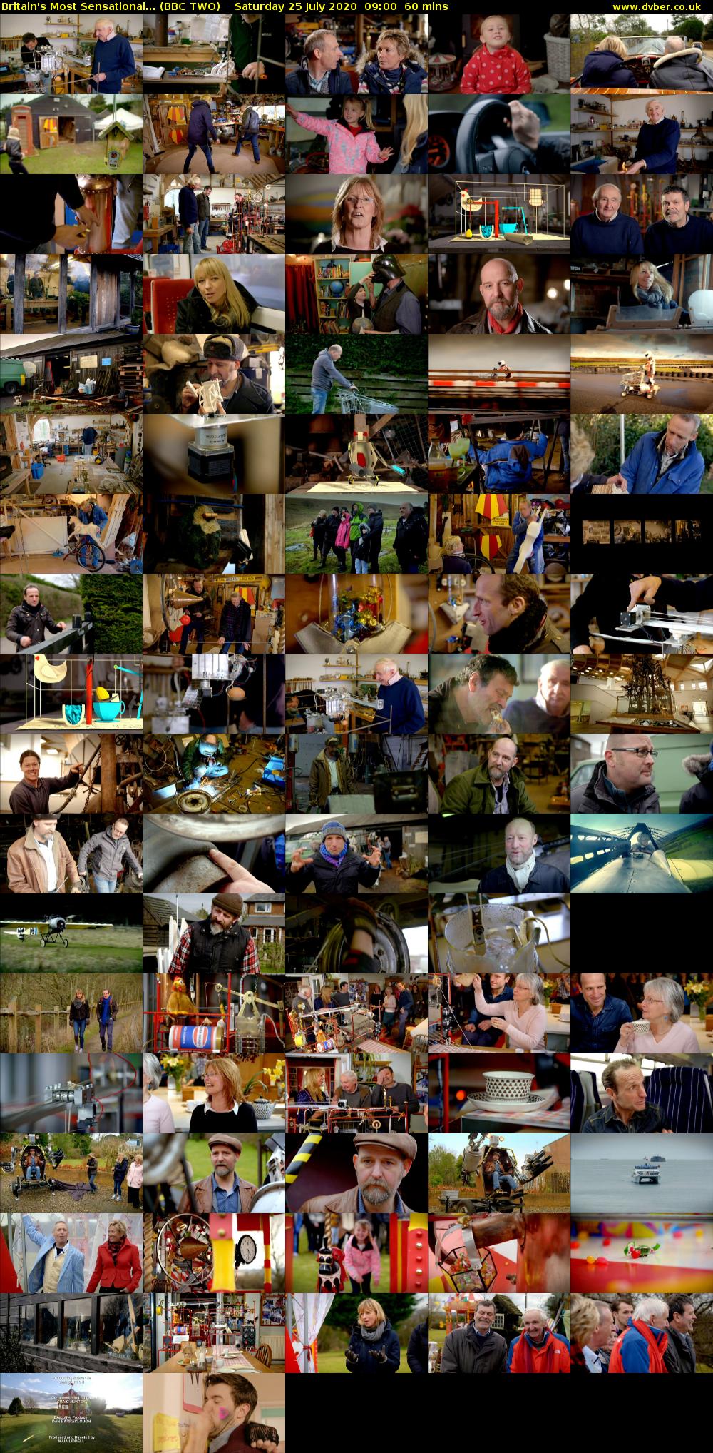 Britain's Most Sensational... (BBC TWO) Saturday 25 July 2020 09:00 - 10:00