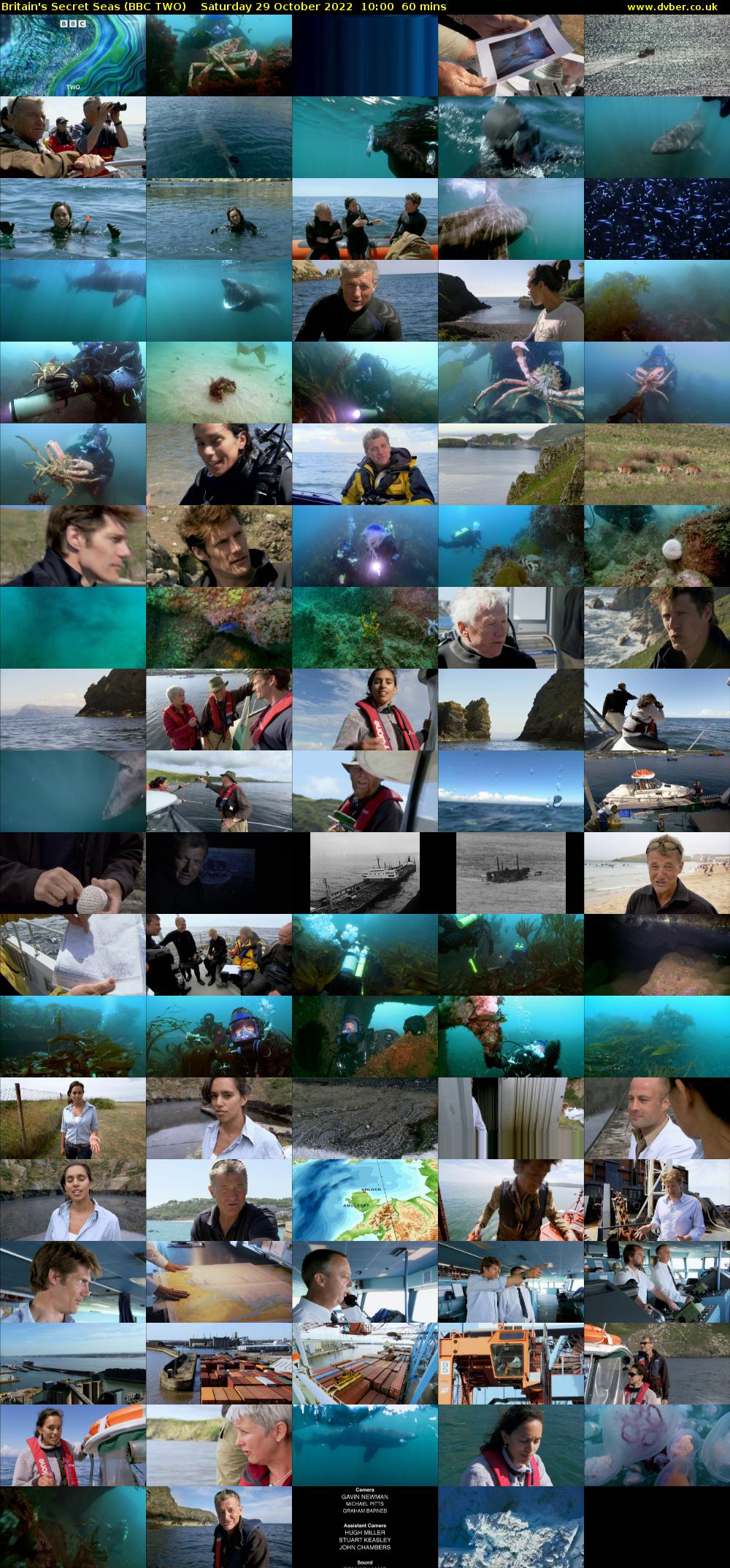 Britain's Secret Seas (BBC TWO) Saturday 29 October 2022 10:00 - 11:00